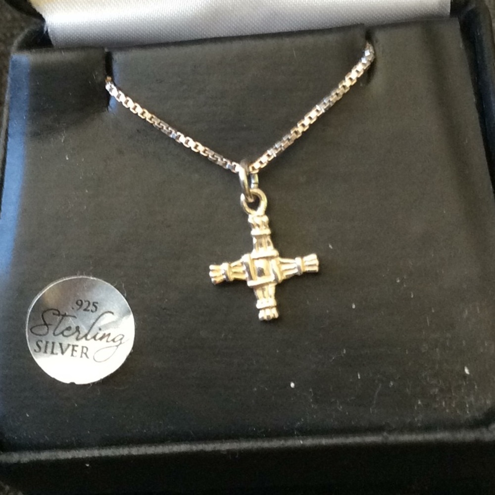 Sterling Silver St. BRIGID’S Cross Ireland